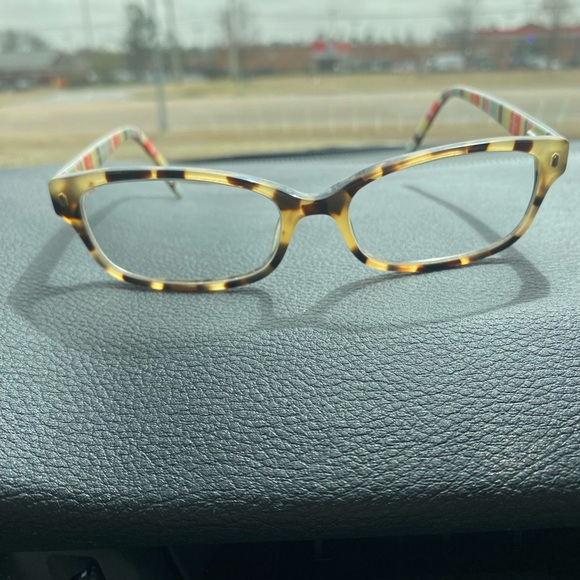 Kate Spade Tortoise Shell Eyeglasses lucy Ann don’t know prescription - Picture 2 of 4